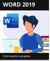 E-formación Word 2019 - Todas las funcionalidades de Word a su alcance - + el libro digital online Word 2019 GRATIS - Acceso ilimitado durante 1 año