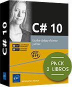 C# 10 Pack de 2 libros: Escribe código eficiente y eficaz