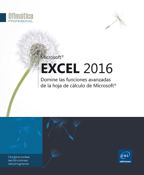 Excel 2016 - Domine las funciones avanzadas de la hoja de cálculo de Microsoft®