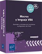 Macros y lenguaje VBA Pack de 2 libros: Aprender y entrenarse practicando para programar con Excel (2ª edición)