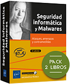 Seguridad informática y Malwares Pack de 2 libros: Ataques, amenazas y contramedidas (3ª edición)