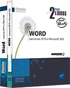 Word (versiones 2019 y Office 365) Pack 2 libros