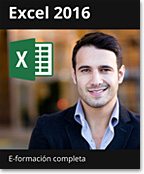 E-formación Excel 2016 - Todas las funcionalidades de Excel a su alcance + el libro digital online Excel 2016 GRATIS - Acceso ilimitado durante 1 año
